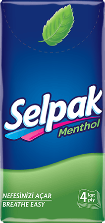 Selpak Mentholated Classic Hanky 300 Pack/4PLY